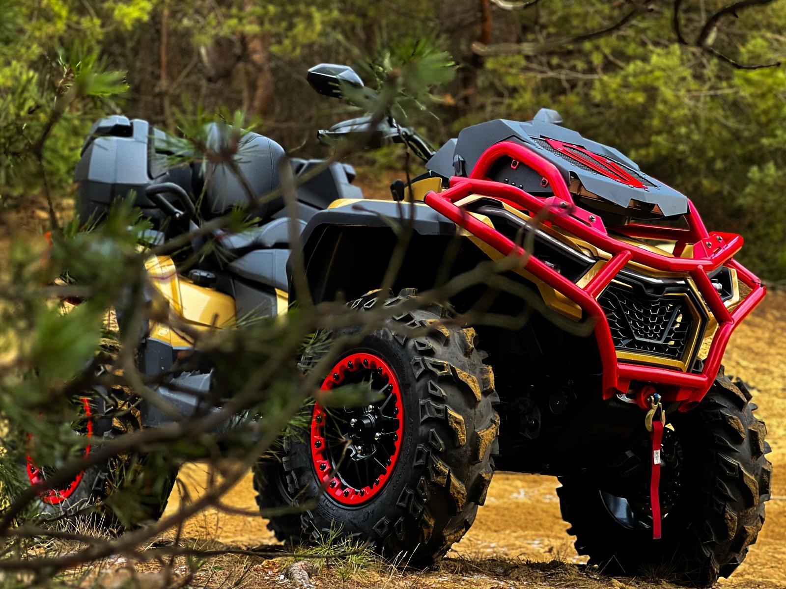 MMC Fury MUD 1000R ATV Artistic Forest Shot