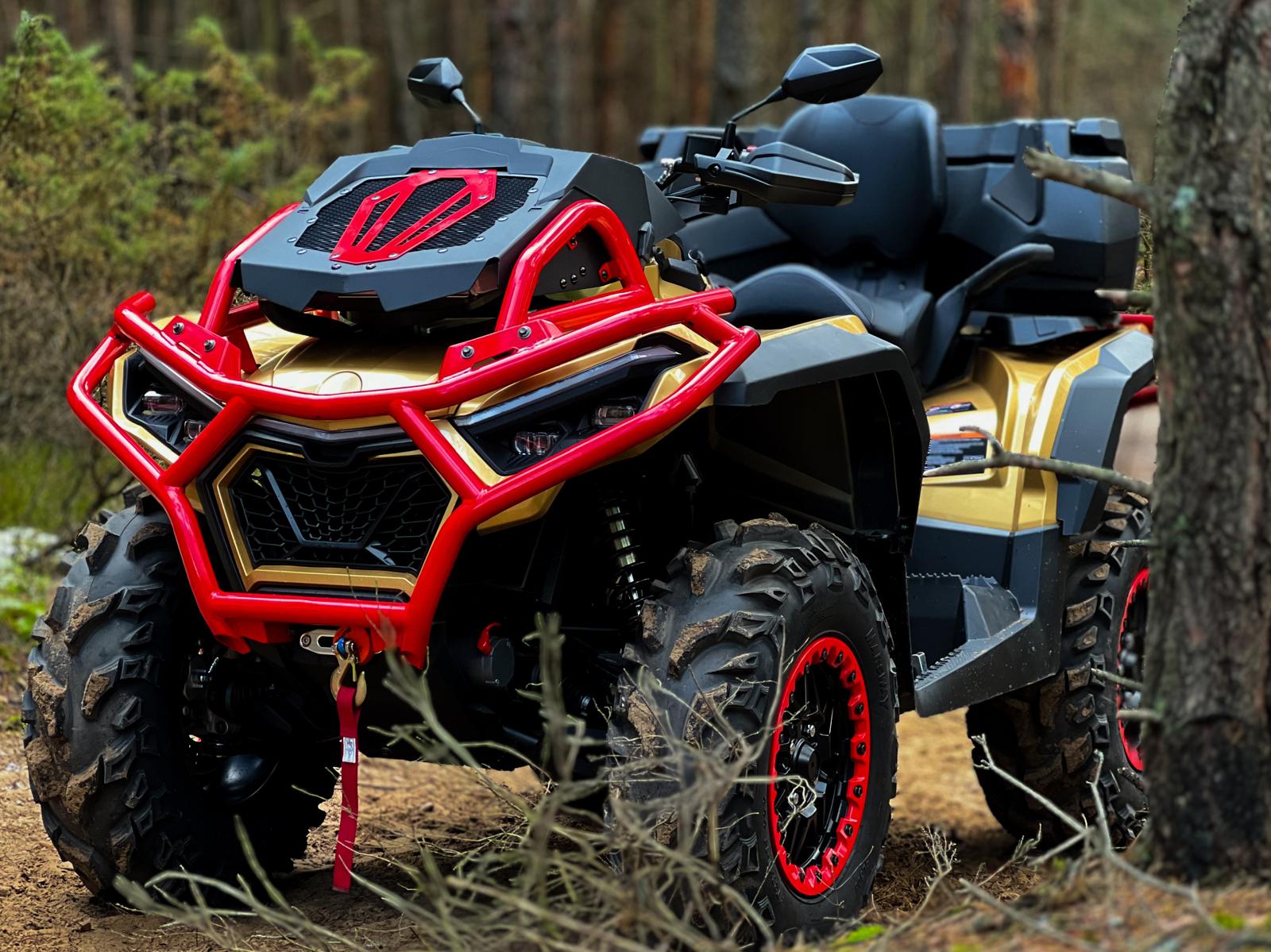 MMC Fury MUD 1000R ATV Front View in Forest