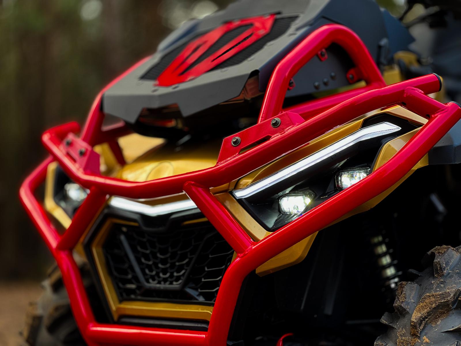 MMC Fury MUD 1000R LED Headlights Detail